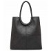 Women's elegant PU Tote, Faux Leather Double Compartment 14" Laptop Business Tote multi-pocket